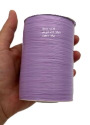 Angel Çanta Aksesuar 28 Numara Lila Renk Angel Soft Rafya, Saten Rafya 100 gr 200 Metre - Angel Çanta Aksesuar