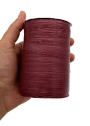Angel Çanta Aksesuar 62 Numara Bordo Renk Angel Soft Rafya, Saten Rafya 100 gr 200 Metre - Angel Çanta Aksesuar
