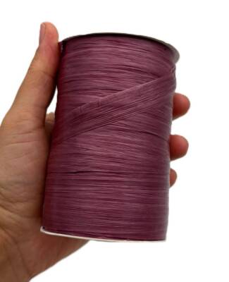Angel Çanta Aksesuar 72 Numara Mürdüm Renk Angel Soft Rafya, Saten Rafya 100 gr 200 Metre - 1