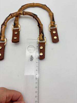 Angel Çanta Aksesuar Troklu Taba Derili Plastik Çanta Sapı - 3