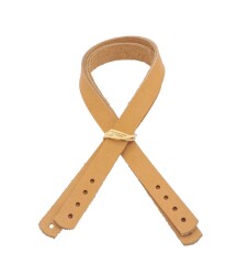 Angel Çanta Aksesuar Gerçek Deri 35X1.2 Cm Açık Taba Renk Çanta Sapı - 2