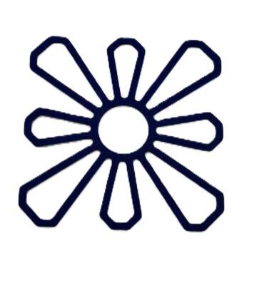 Angel Çanta Aksesuar Motif Aparatı Mor Renk 1 Adet (Çiçek kanvas) - 2