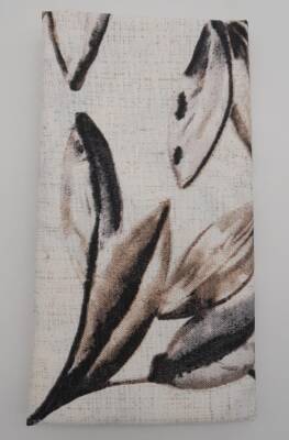 Angel Çanta Aksesuar 90X50 Cm Duck Astarlık Kumaş Yaprak Desen No:12 - 2