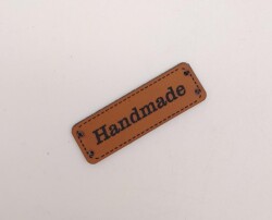 Angel Çanta Aksesuar Suni Deri Klasik Etiket 1X4 Cm 1 Adet - 2