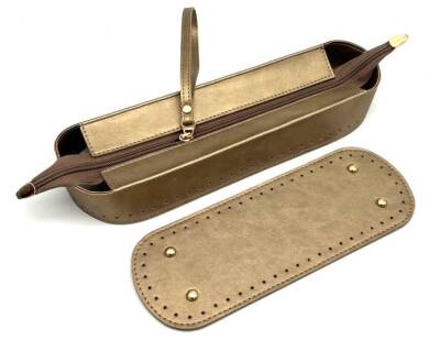 Angel Çanta Aksesuar Gold Renk Nez Model Clutch Çanta Yapım Seti - 3