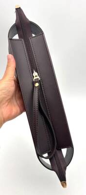 Angel Çanta Aksesuar Koyu Kahve Renk Nez Model Clutch Çanta Yapım Seti - 2