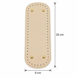 Angel Çanta Aksesuar Krem Renk Nez Model Clutch Çanta Yapım Seti - 2