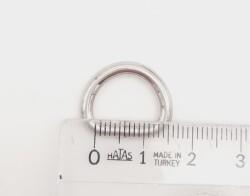 Angel Çanta Aksesuar D Halka 1.3 Cm Gümüş 1 Adet - 2