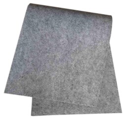 Angel Çanta Aksesuar 3 Mm Keçe Kırçıllı Açık Gri 100x40 Cm - Angel Çanta Aksesuar