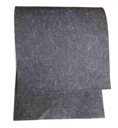 Angel Çanta Aksesuar 3 Mm Keçe Kırçıllı Siyah 100x40 Cm - Angel Çanta Aksesuar