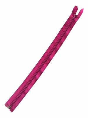 Angel Çanta Aksesuar Koyu Fuşya Renk 40 Cm Plastik Diş Fermuar Fd12 - 1