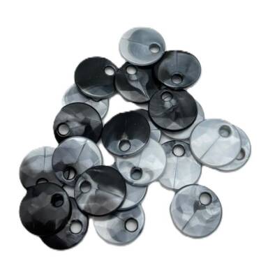 Angel Çanta Aksesuar Gri Ebruli Renk 2 Cm Pul 100 Gr (Sedef Görünümlü Plastik) - 1