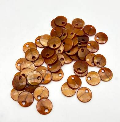 Angel Çanta Aksesuar Taba-Golden Renk 2 Cm Pul 100 Gr (Sedef Görünümlü Plastik) - 1