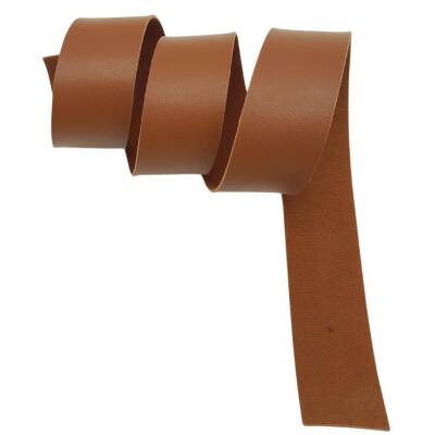 Angel Çanta Aksesuar 4 cm Şerit Suni Deri Taba Renk 1 metre - 1