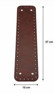 Angel Çanta Aksesuar Suni Deri 37x10 cm Dikdörtgen Çanta Taban Taba Renk Silvery Aparatlı - 1
